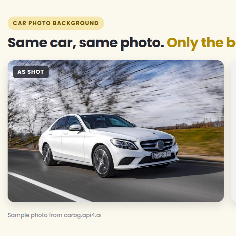 Car Photo Background: How to Change or Clean It for Listings