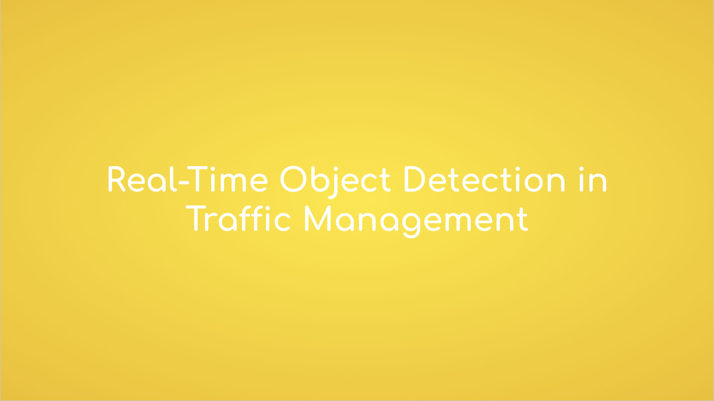 Smart Traffic Lights: Real-Time Object Detection for Flow — api4ai