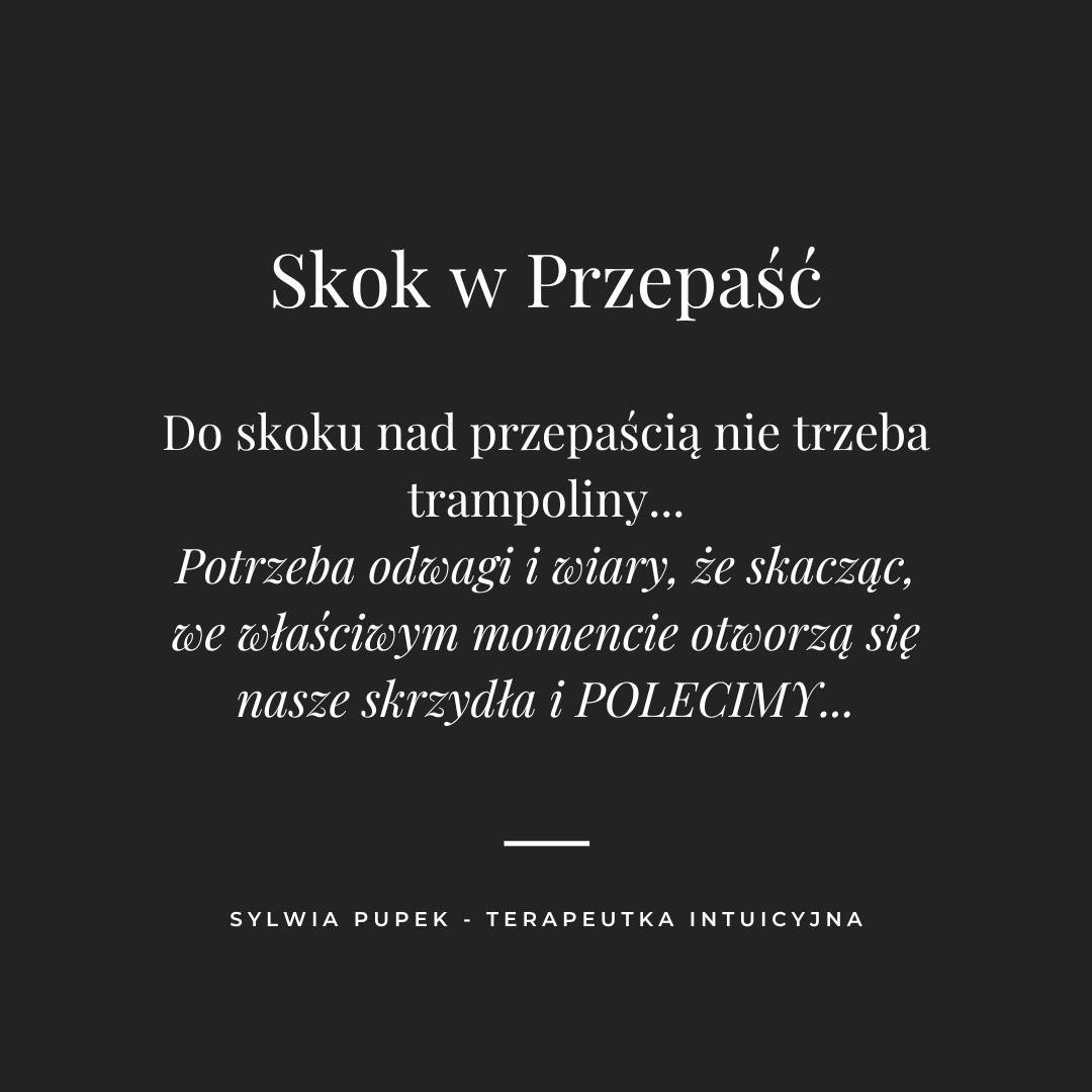 GDY STOISZ NAD PRZEPAŚCIĄ
_____________
Co to za moment, kiedy stajesz na krawędzi przepaści? Po czym go poznać?

Nie, to nie jest ten moment, gdy cieszysz się na samą myśl, że podjąłeś trudną decyzję.
I nie, to nie jest ten moment, kiedy wręcz nie m