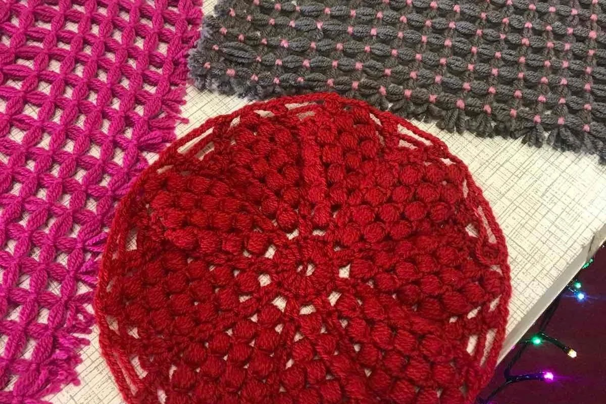 ↑ table-top crochet – loom crotchet sessions