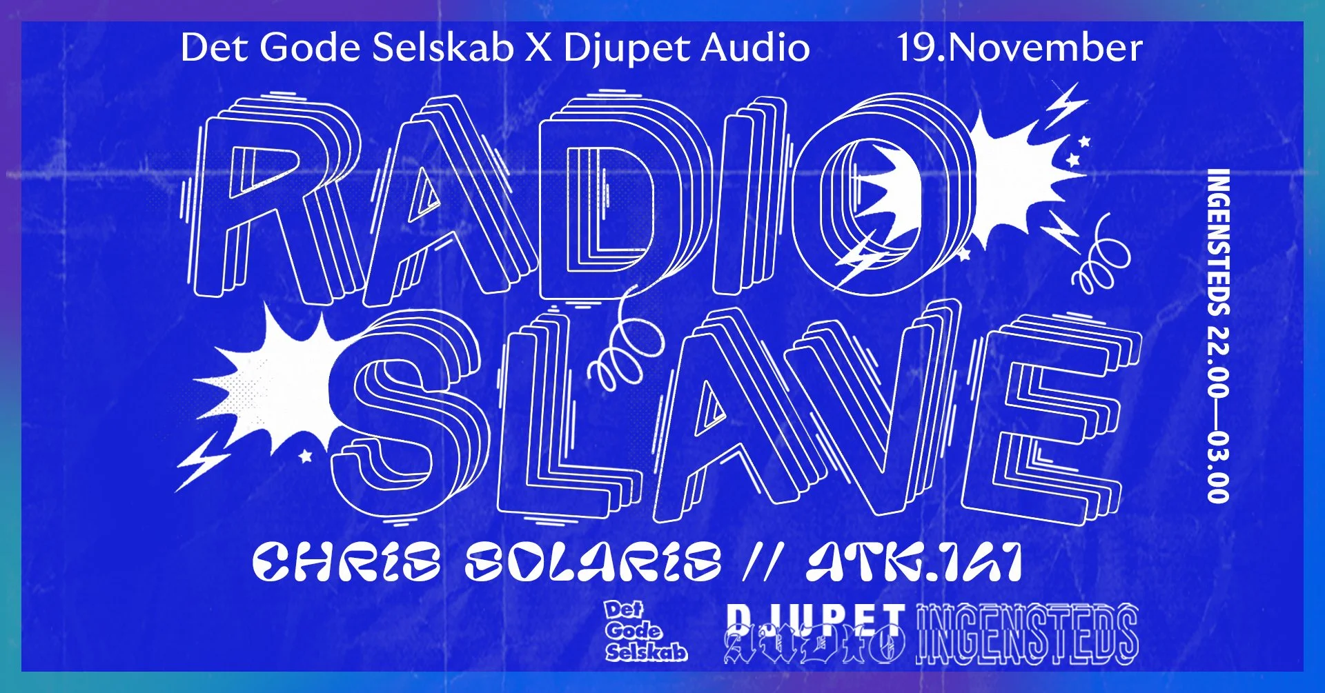 RADIO SLAVE (UK) — Ingensteds