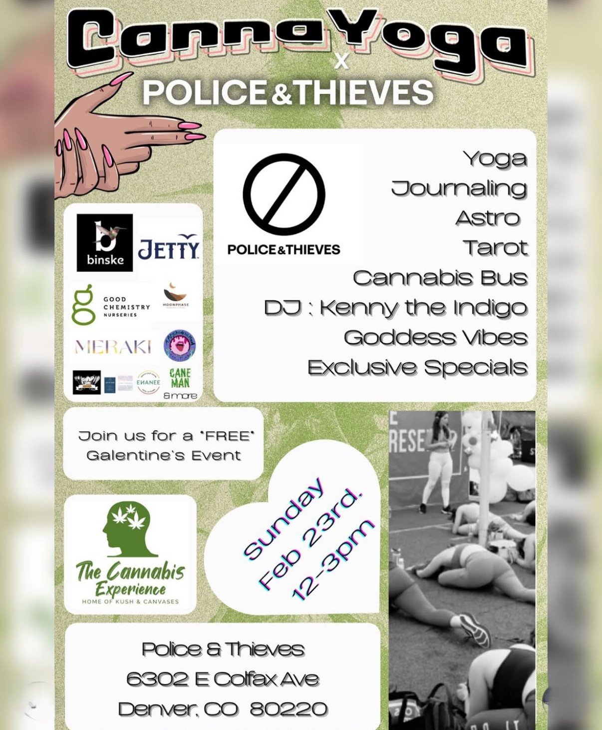 CannaYoga x POLICE & THIEVES
