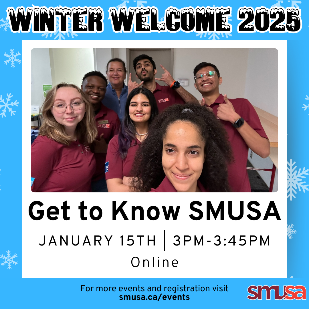 Get to know SMUSA — SMUSA: Saint Mary's University Students' Association