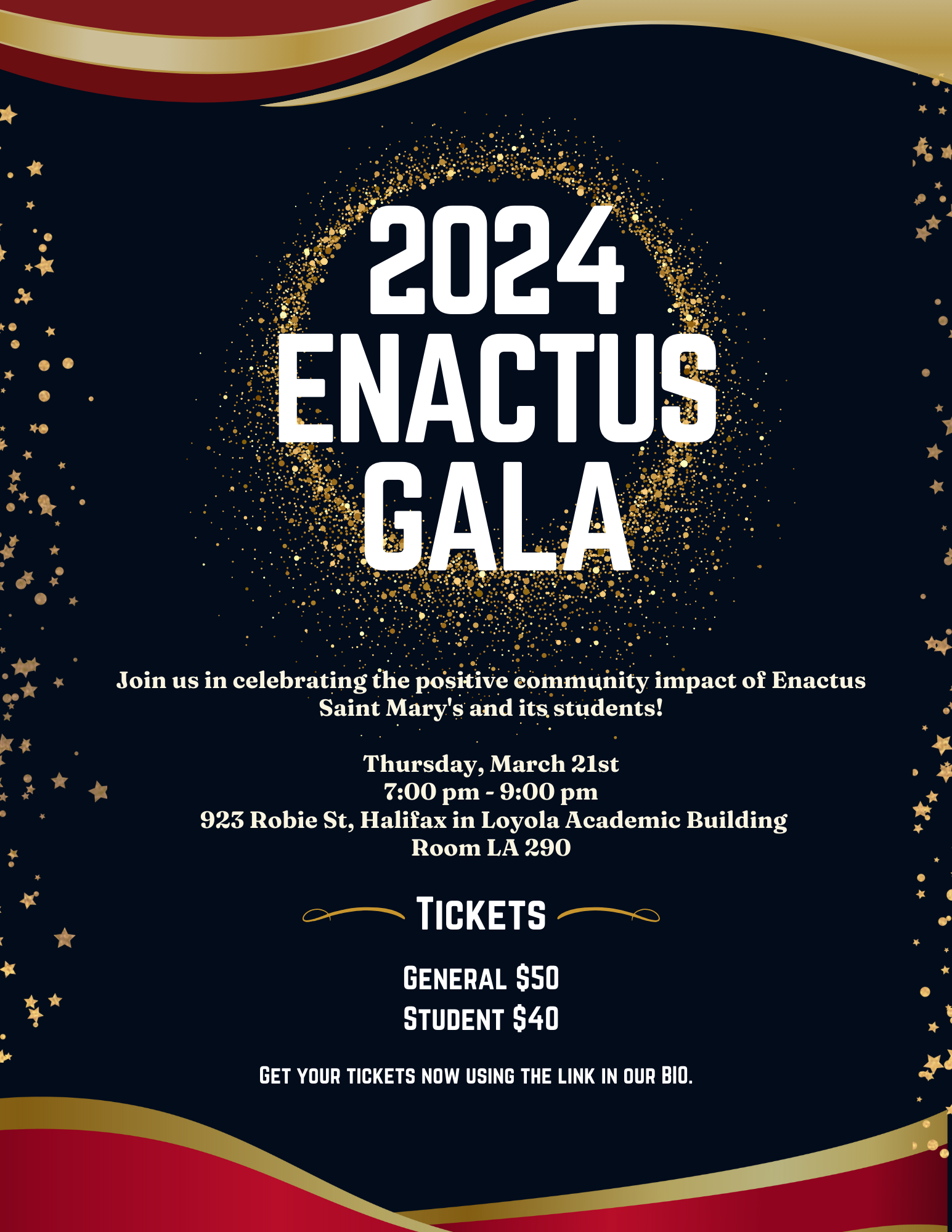 Society Event: 2024 Enactus Saint Mary's Gala — SMUSA: Saint Mary's  University Students' Association