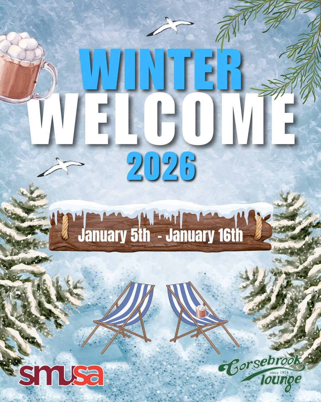 Are you ready for Winter Welcome Weeks 2026? ❄️☃️⁠
A full lineup of exciting events to kick off the semester, from cozy vibes to high energy experiences. Whether you&rsquo;re new or returning, there&rsquo;s something for everyone. 🎉⁠
⁠
Stay tuned fo