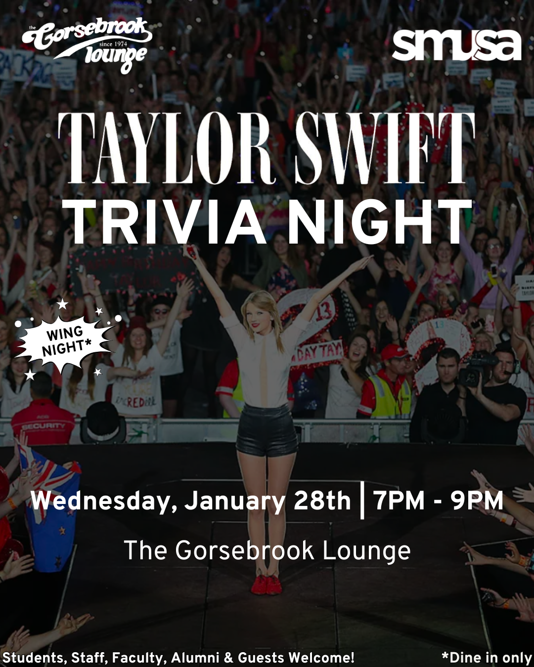 Taylor Swift Trivia Night