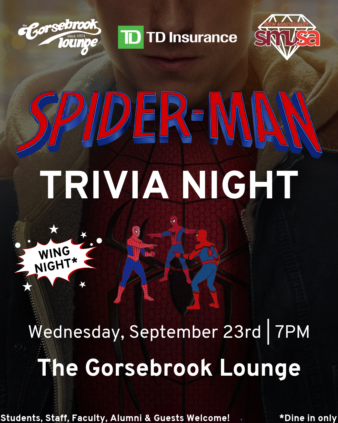 Spiderman Trivia Night
