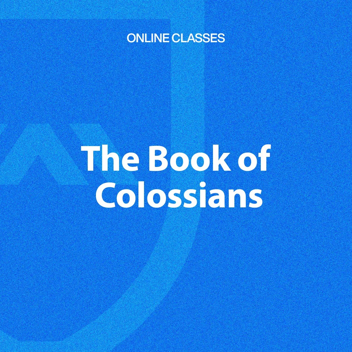 The Book of Colossians