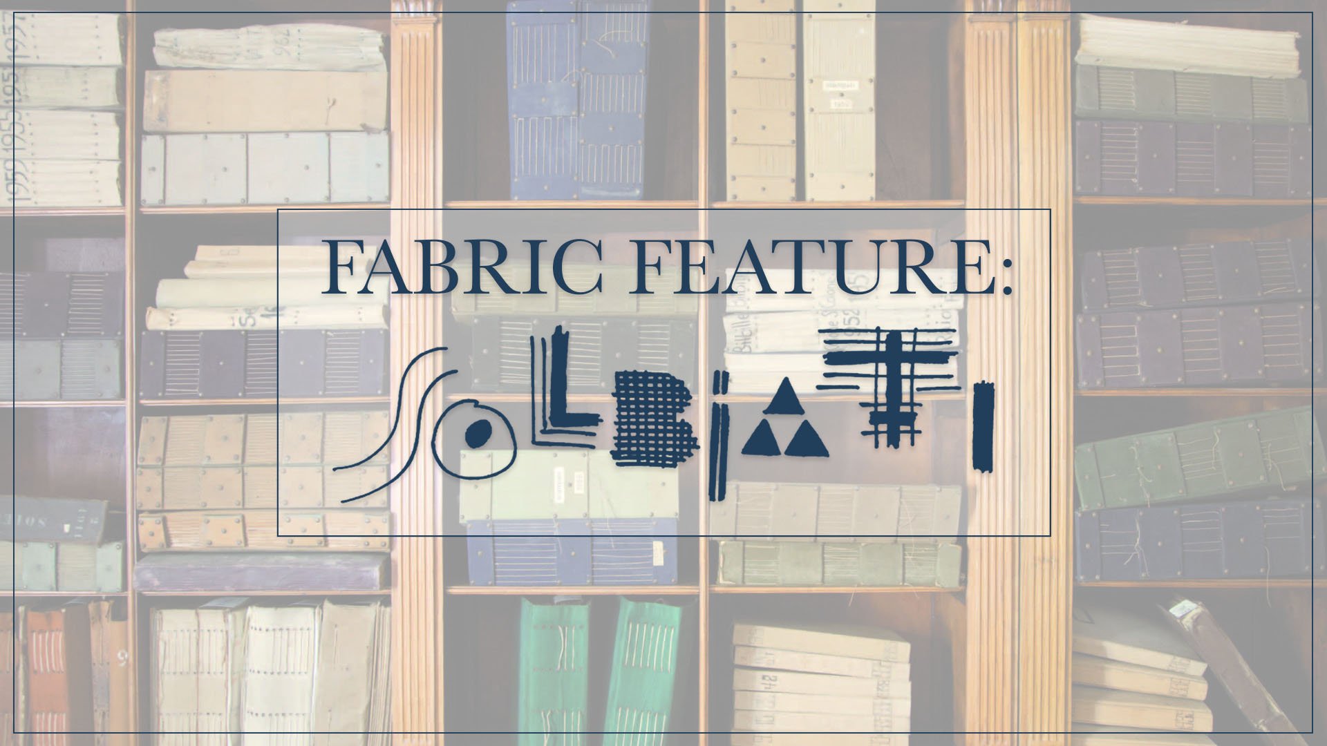 Fabric Feature: Solbiati Linen