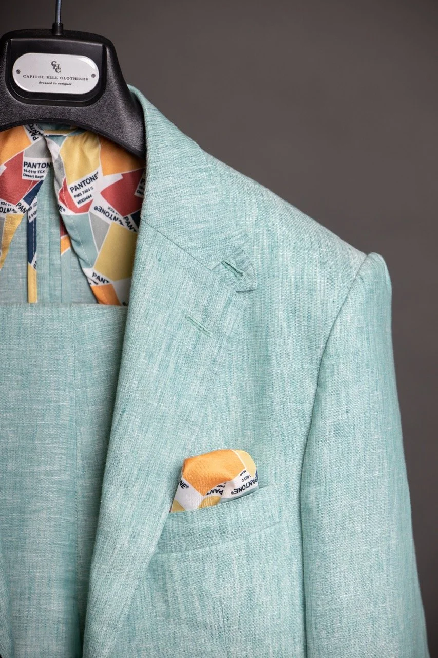 Custom linen suit washington dc
