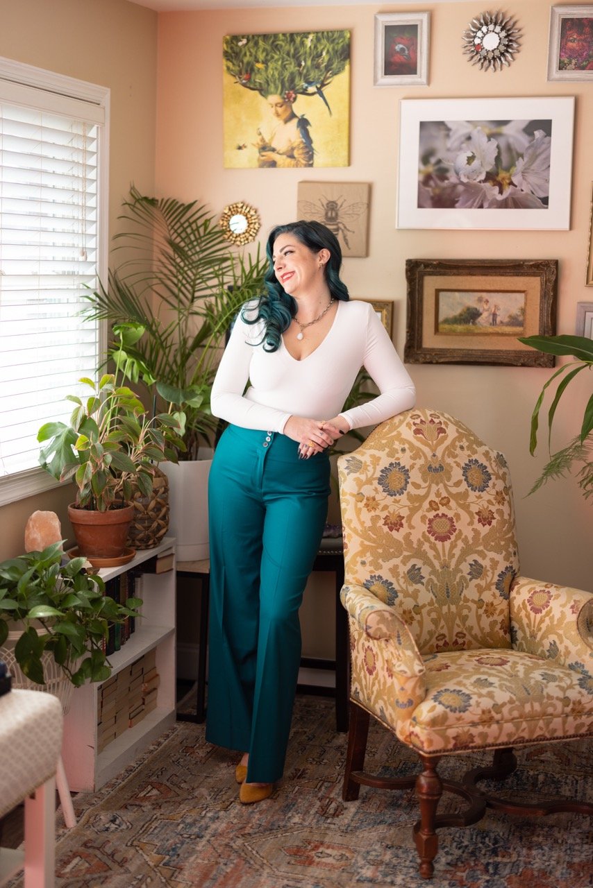 DC custom suits for women