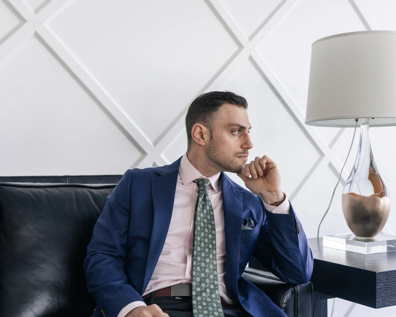 athletic fit men's custom suiting dc