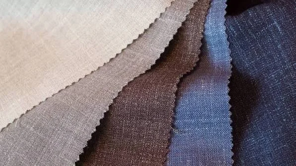 What is a linen blend fabric?