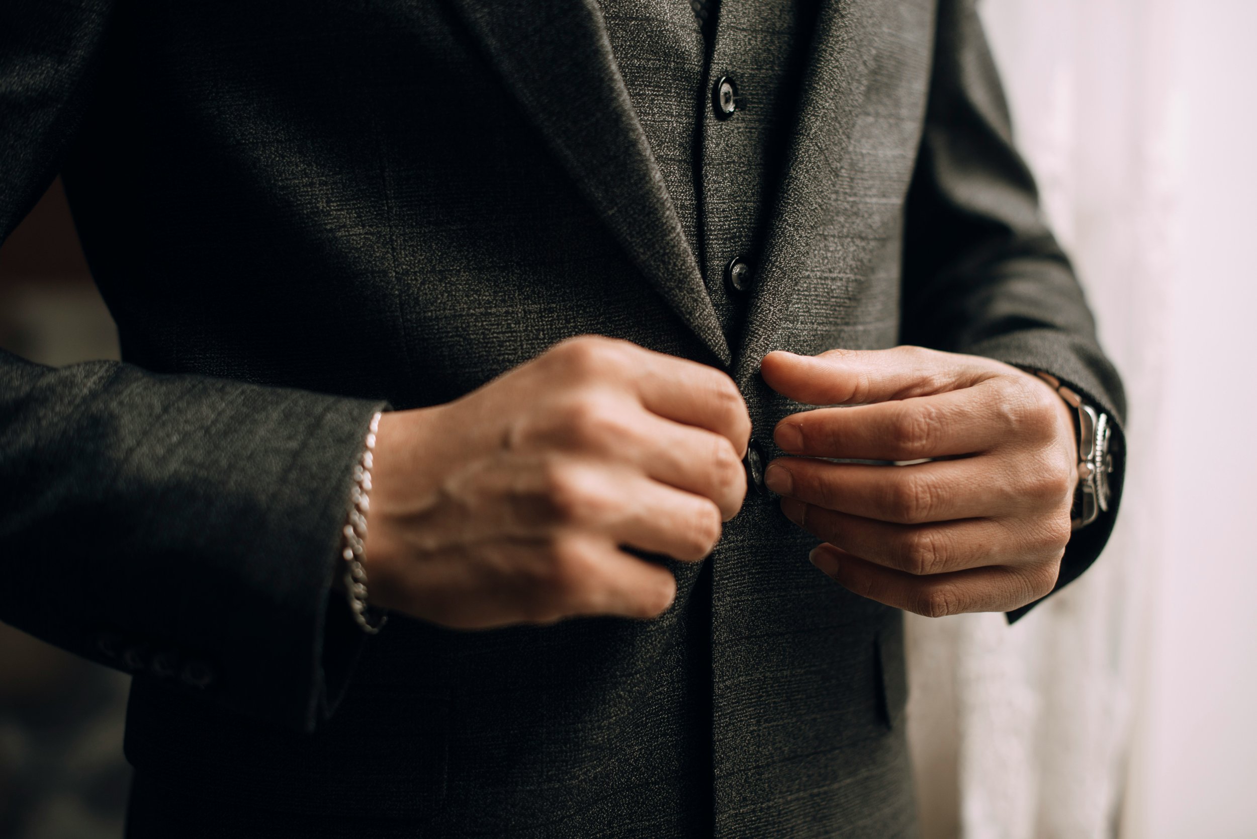 custom gray suit washington dc