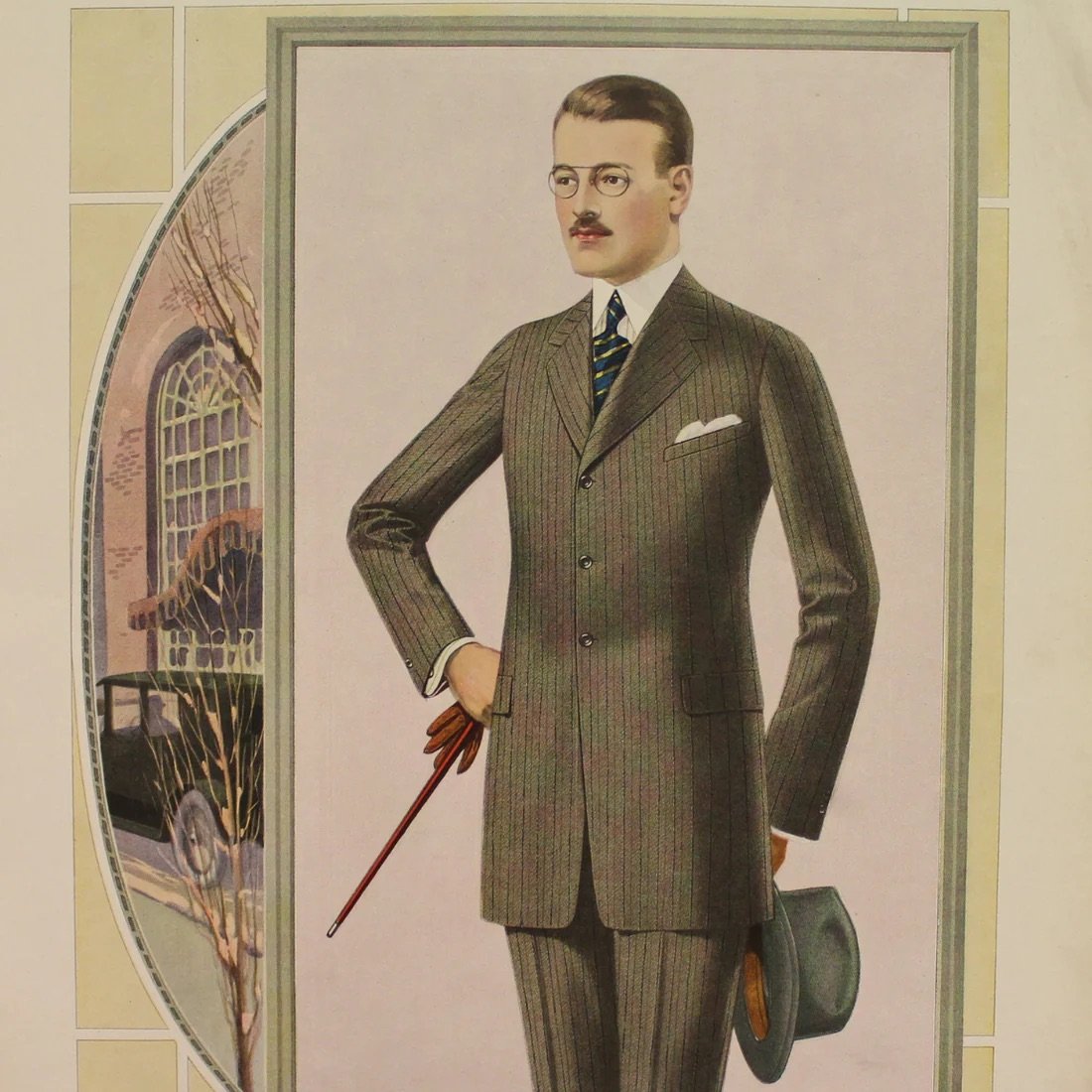 The History of Pinstripes From a Custom Clothier