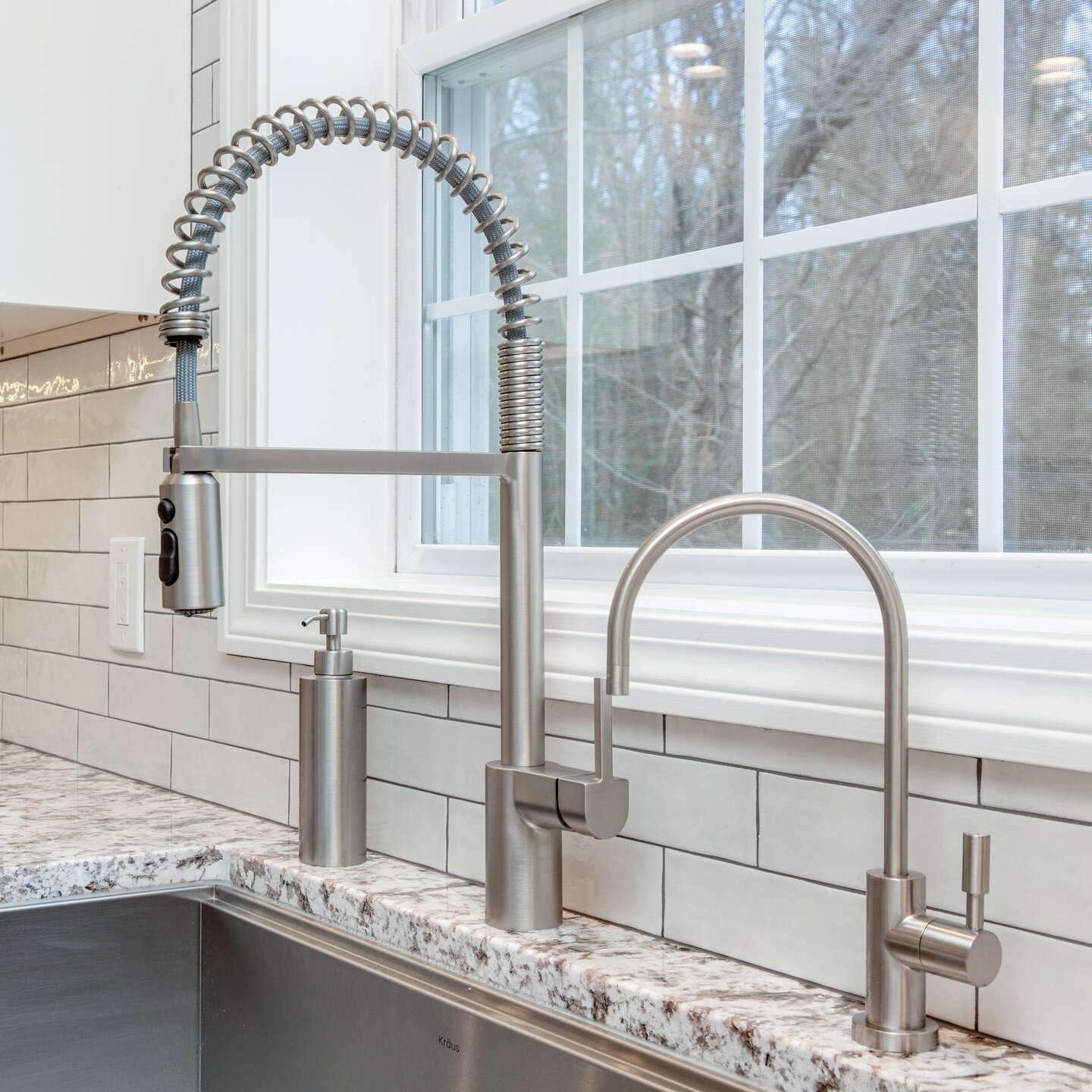 This was a &quot;must-have&quot; for our client! He always dreamed of an industrial-style Sink Faucet! He loves it!