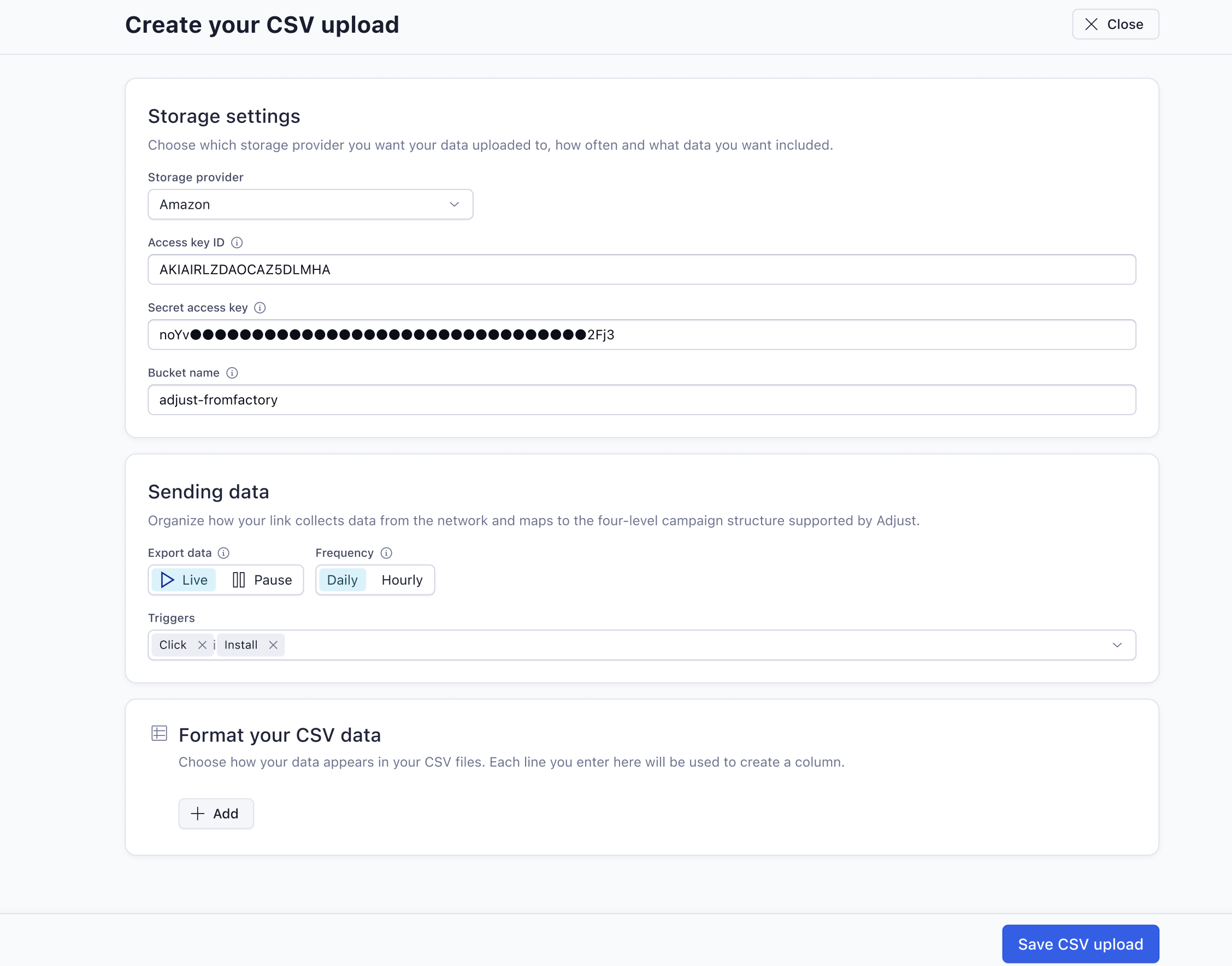 Another early version - note the change in copy in the sub-headers.