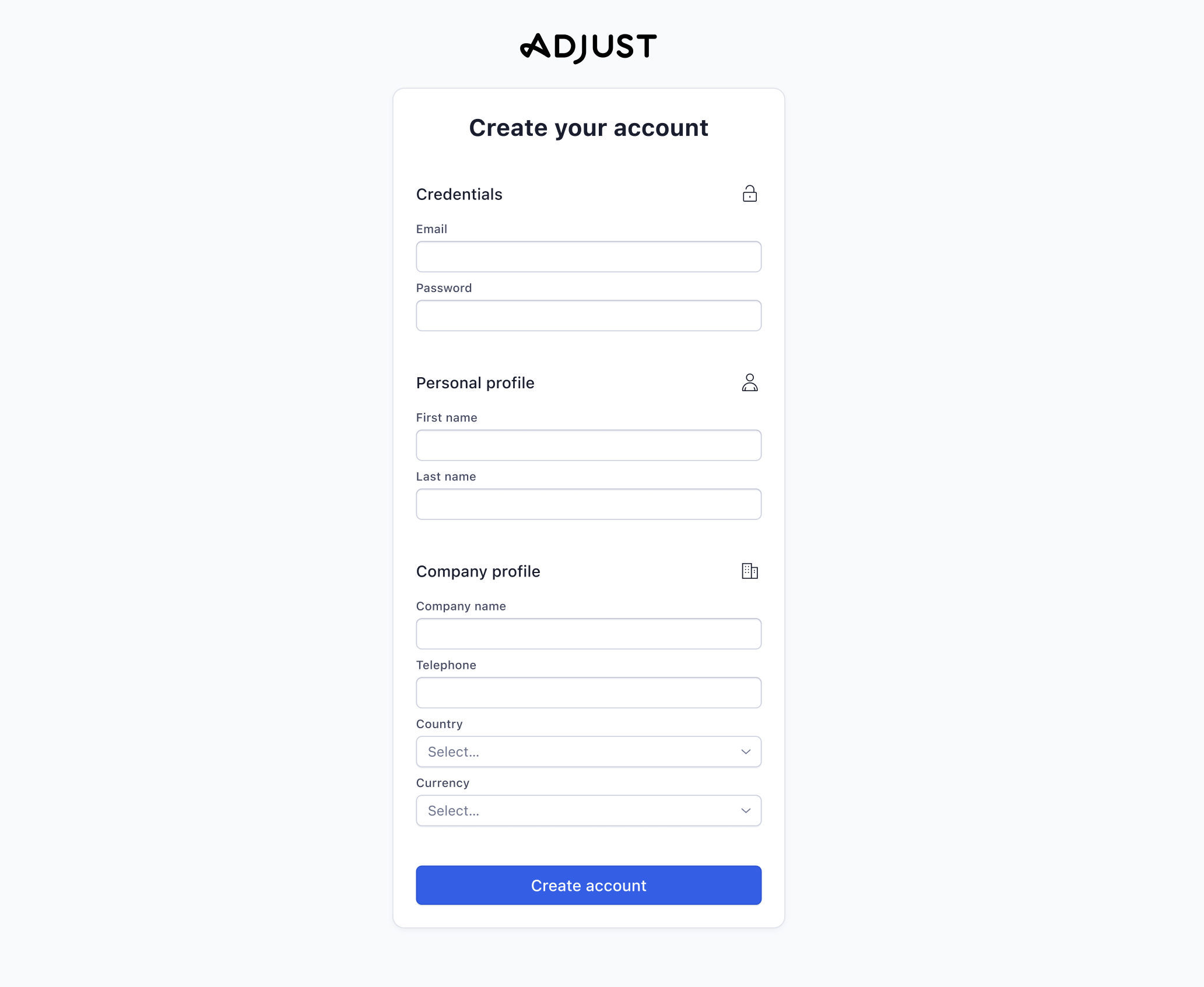 An early design - note the chunks of information.