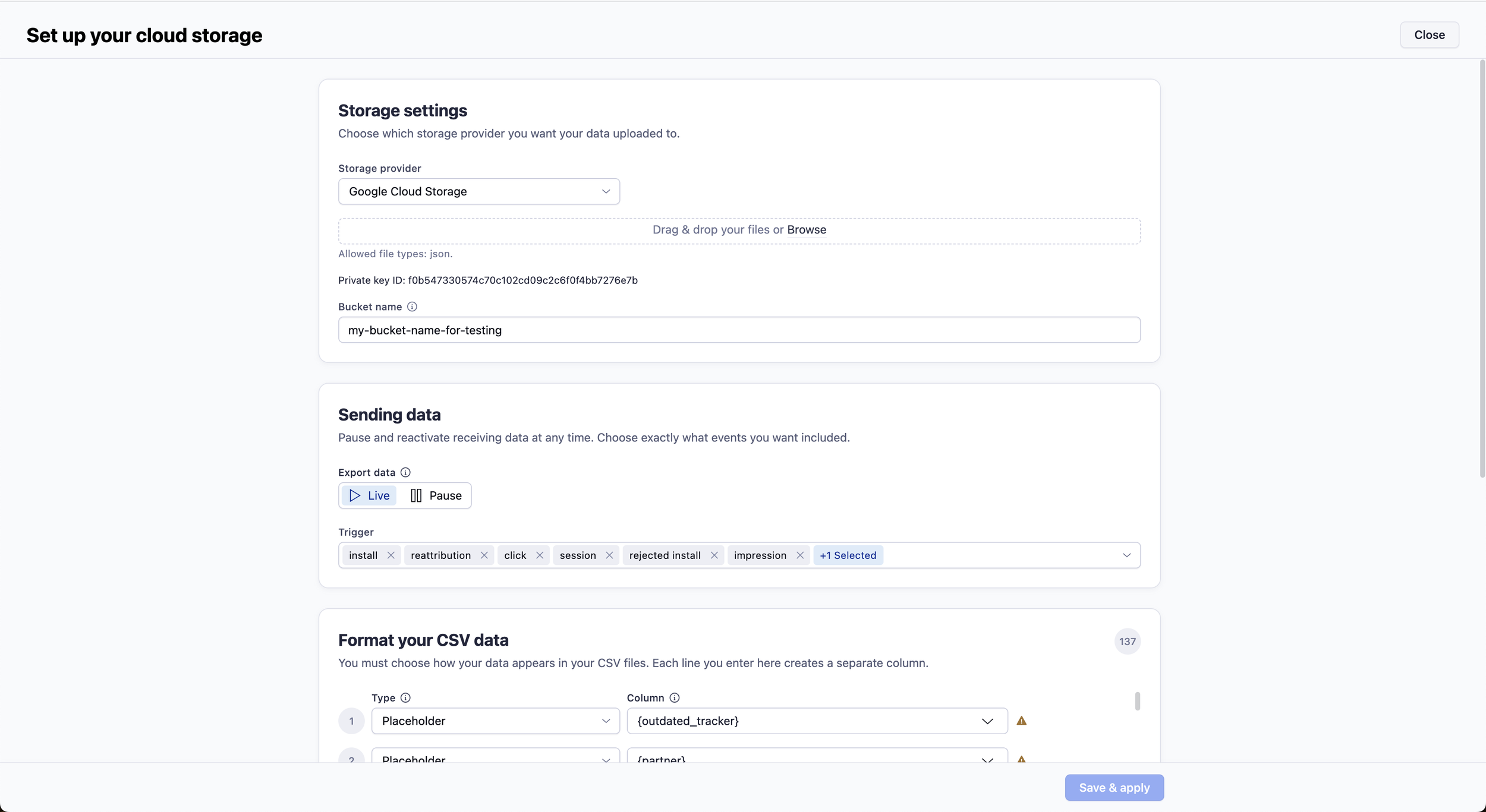 Step 1 - notice the easily manageable chunks of information.