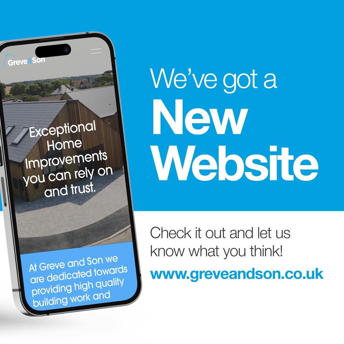 Check out our new updated website www.greveandson.co.uk 🤩