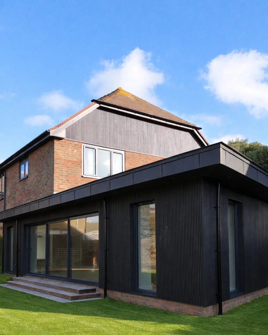 Look how far we've come with our two-storey extension on Chyngton Lane! We&rsquo;re creating an open-plan garden &amp; family room, relocating the kitchen to flow into a modern dining space 🍴🌿 Plus, the new two-storey extension will add a handy uti