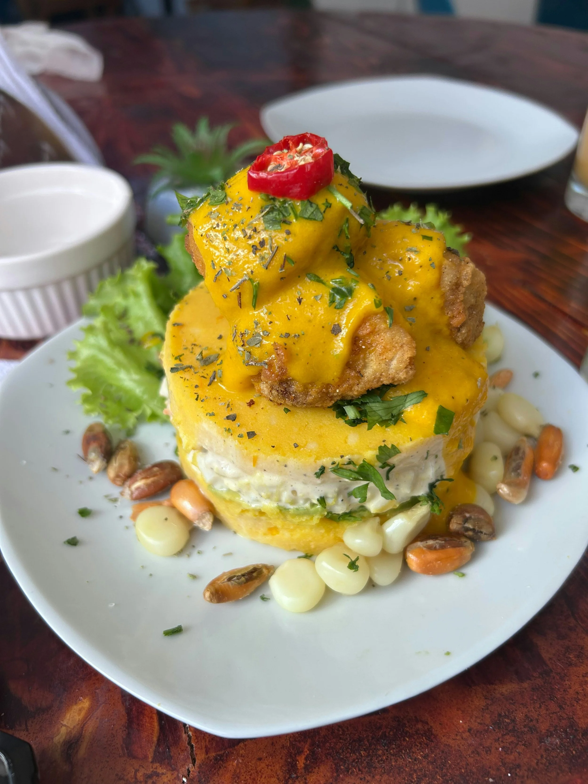 causa rellena - peruvan food