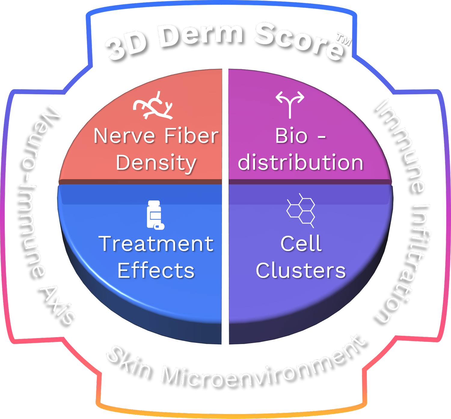 See skin innervation in 3D with 3D Derm Score — Alpenglow Biosciences