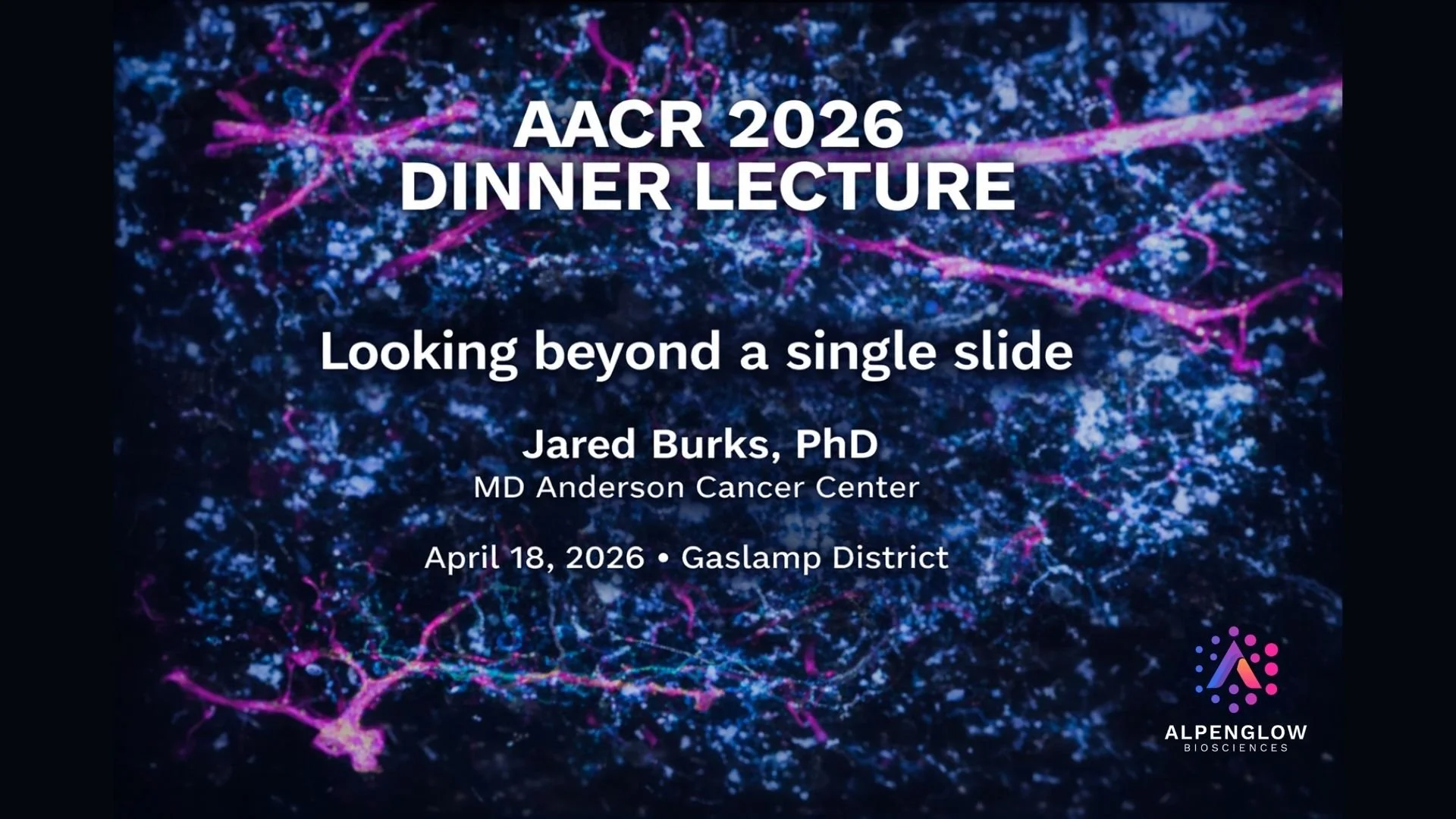 AACR 2026 Dinner Lecture