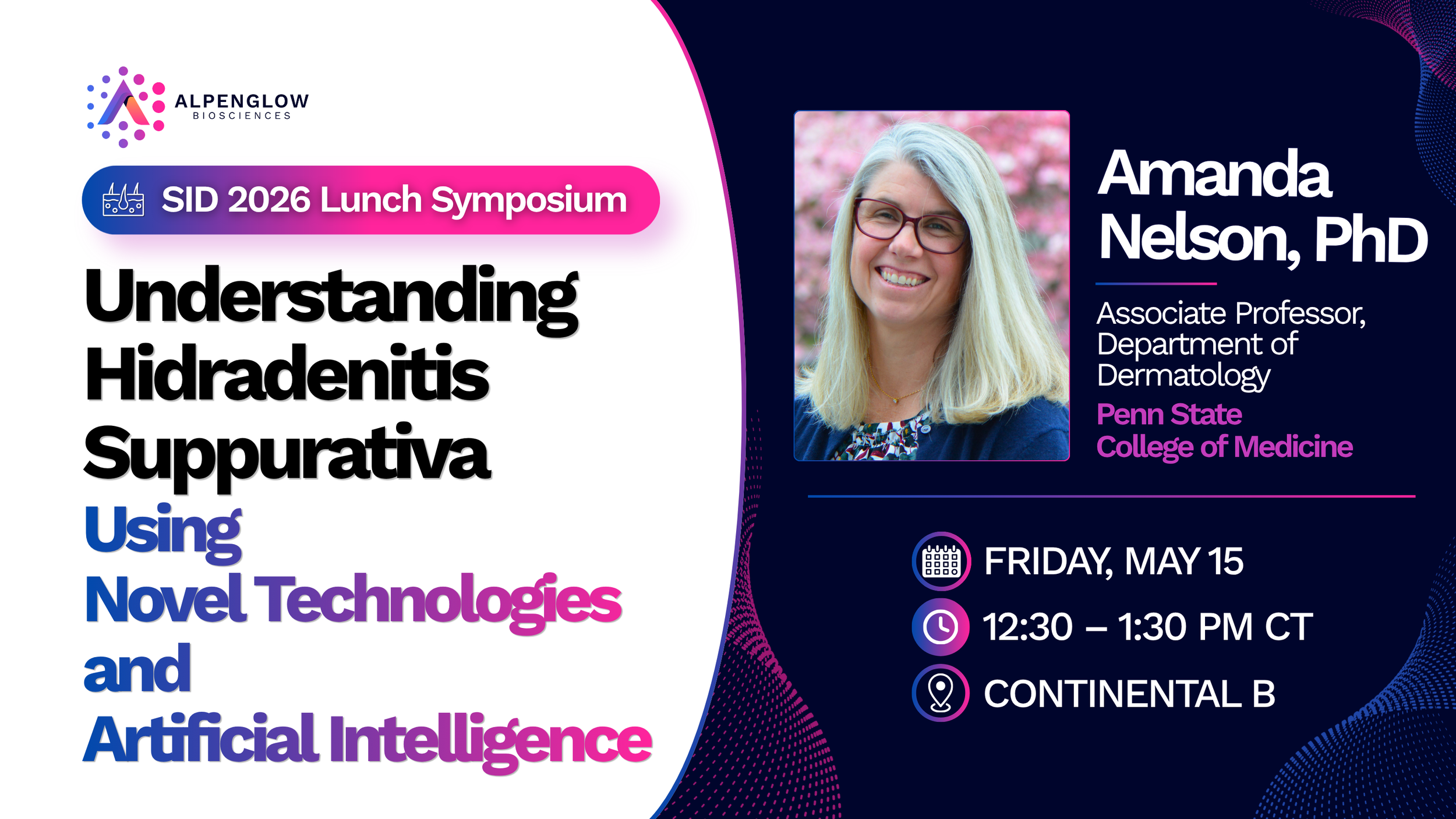 SID 2026 lunch symposium: Exploring HS biology through 3D imaging and AI