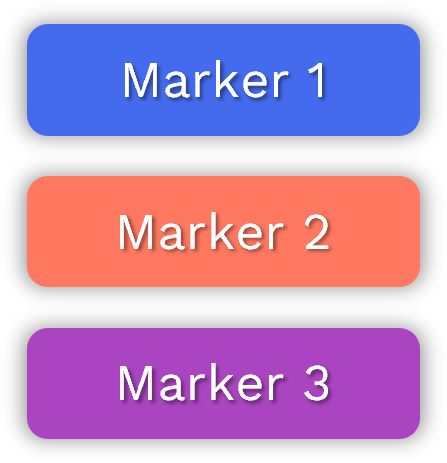 General customizable marker panel with Marker 1, Marker 2, and Marker 3