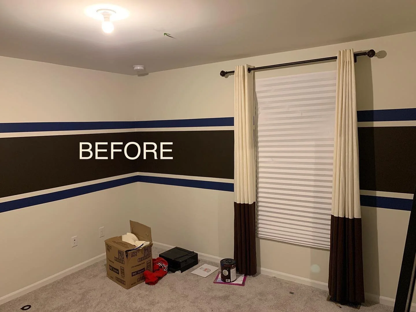 From office to nursery&hellip; major transformation&hellip;. #NurseryDecor #Airplanedecor #BoysRoomsideas #babynurseryideas #BoyNursery #soontobeboymom