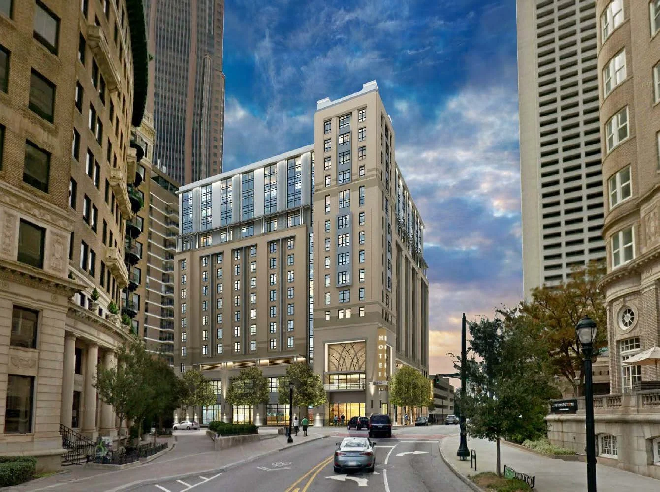 Noble Breaks Ground on Courtyard by Marriott &amp; Element by Westin in Midtown Atlanta
