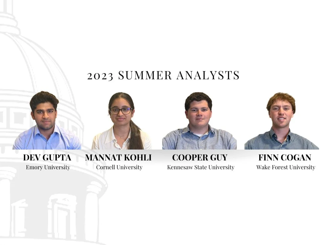 Spending the Summer at Noble: Meet Our 2023 Summer Analysts