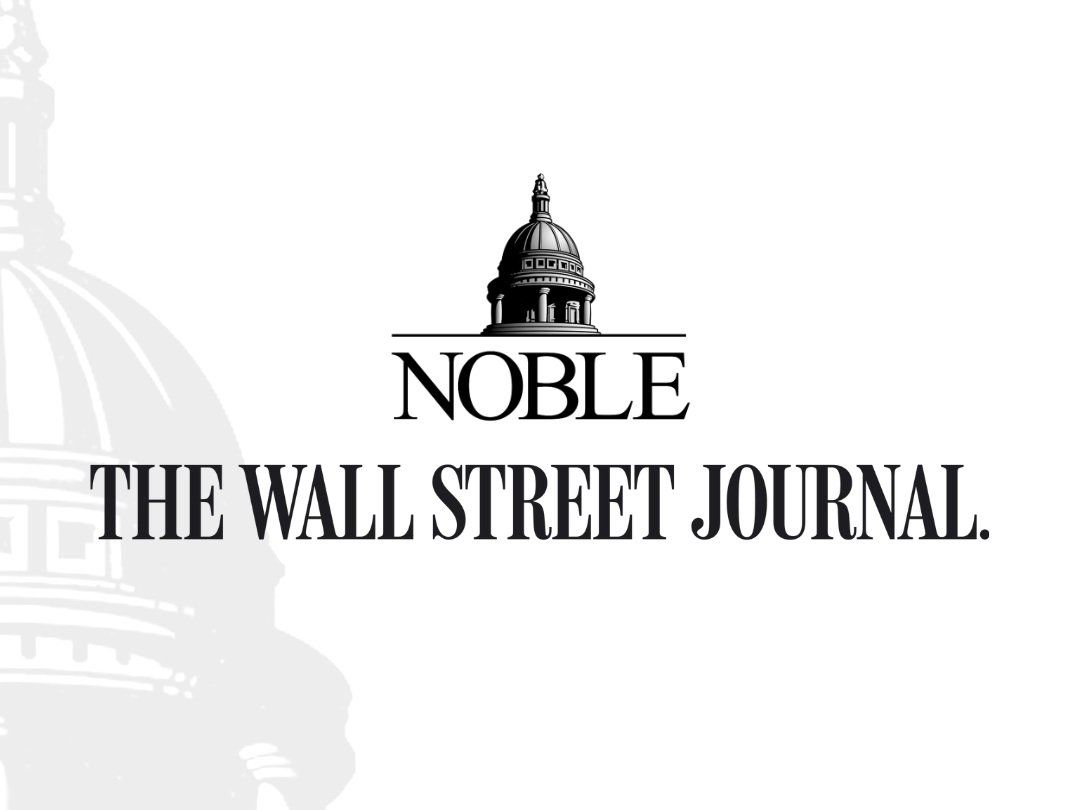 Noble Highlighted by The Wall Street Journal Among Leading Investment Firms Positioned to Capitalize on Distressed Opportunities 