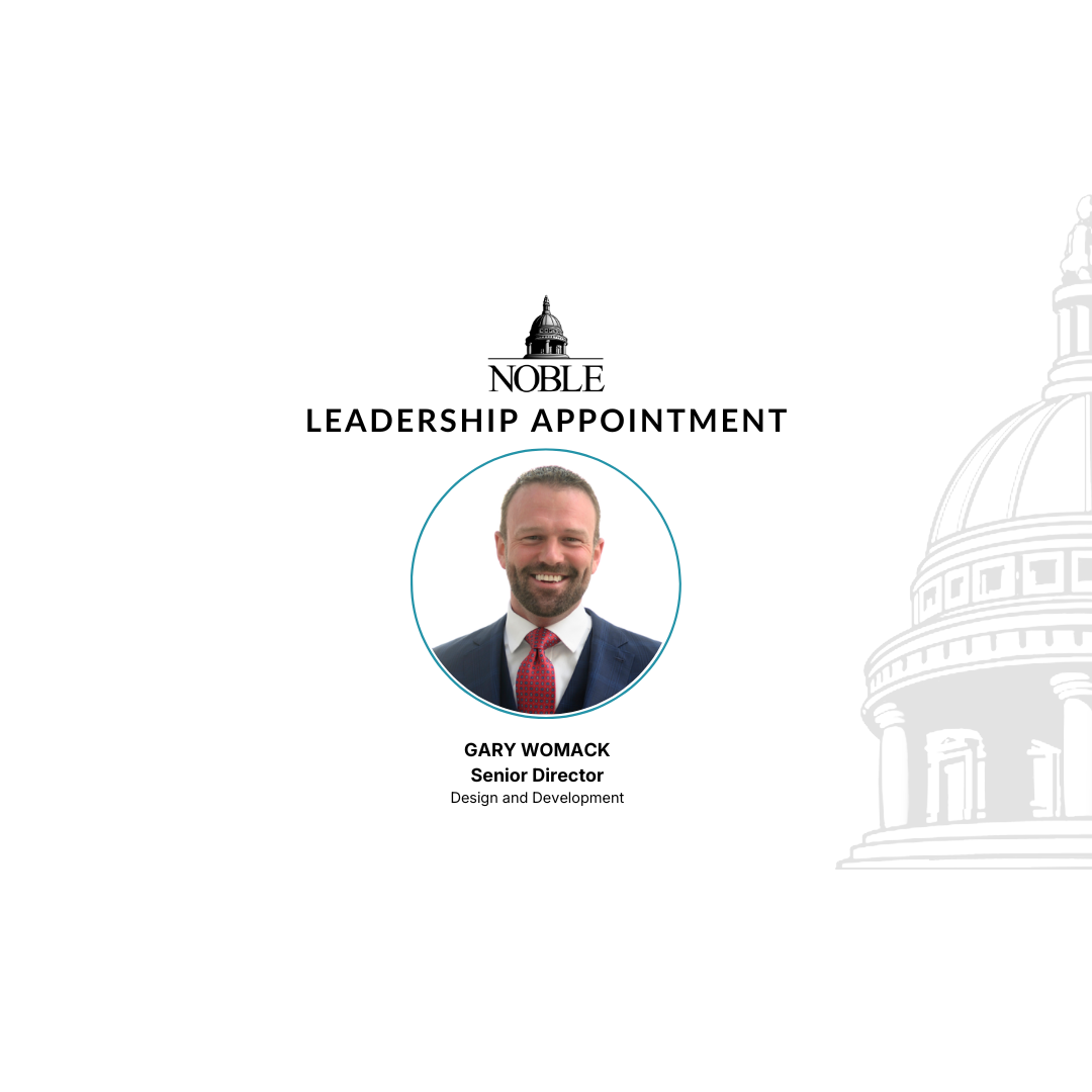 Noble Appoints Gary Womack Senior Director, Design and Development