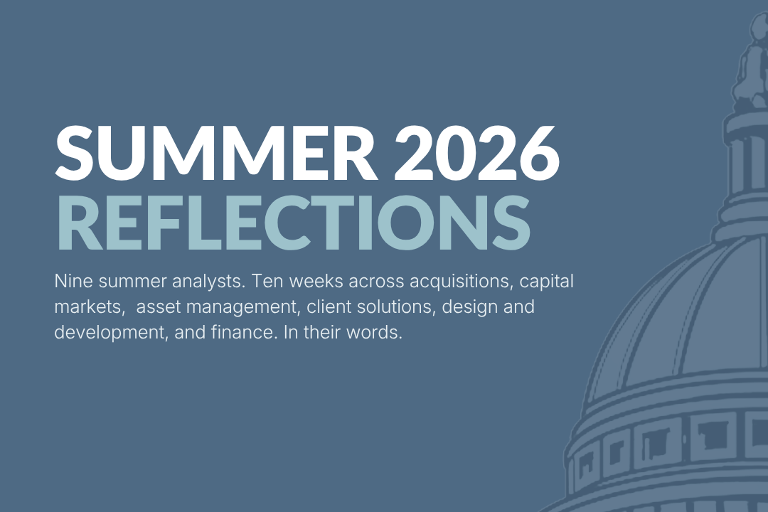 2026 Noble Summer Analyst Reflections