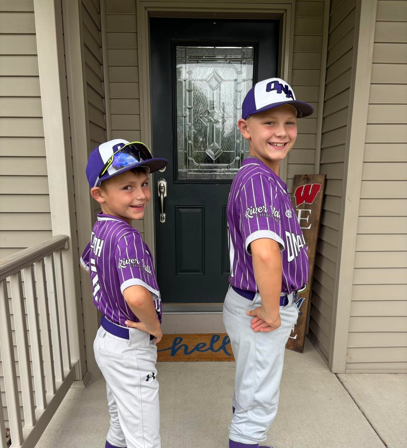 The Bodoh boys proudly showing off their River Valley Chiropractic sponsored uniforms! Our clinic is thrilled to give back to the Onalaska community that has always supported us.

#onalaskachiropractor #lacrossewi #rivervalleychiropractor #rivervalle
