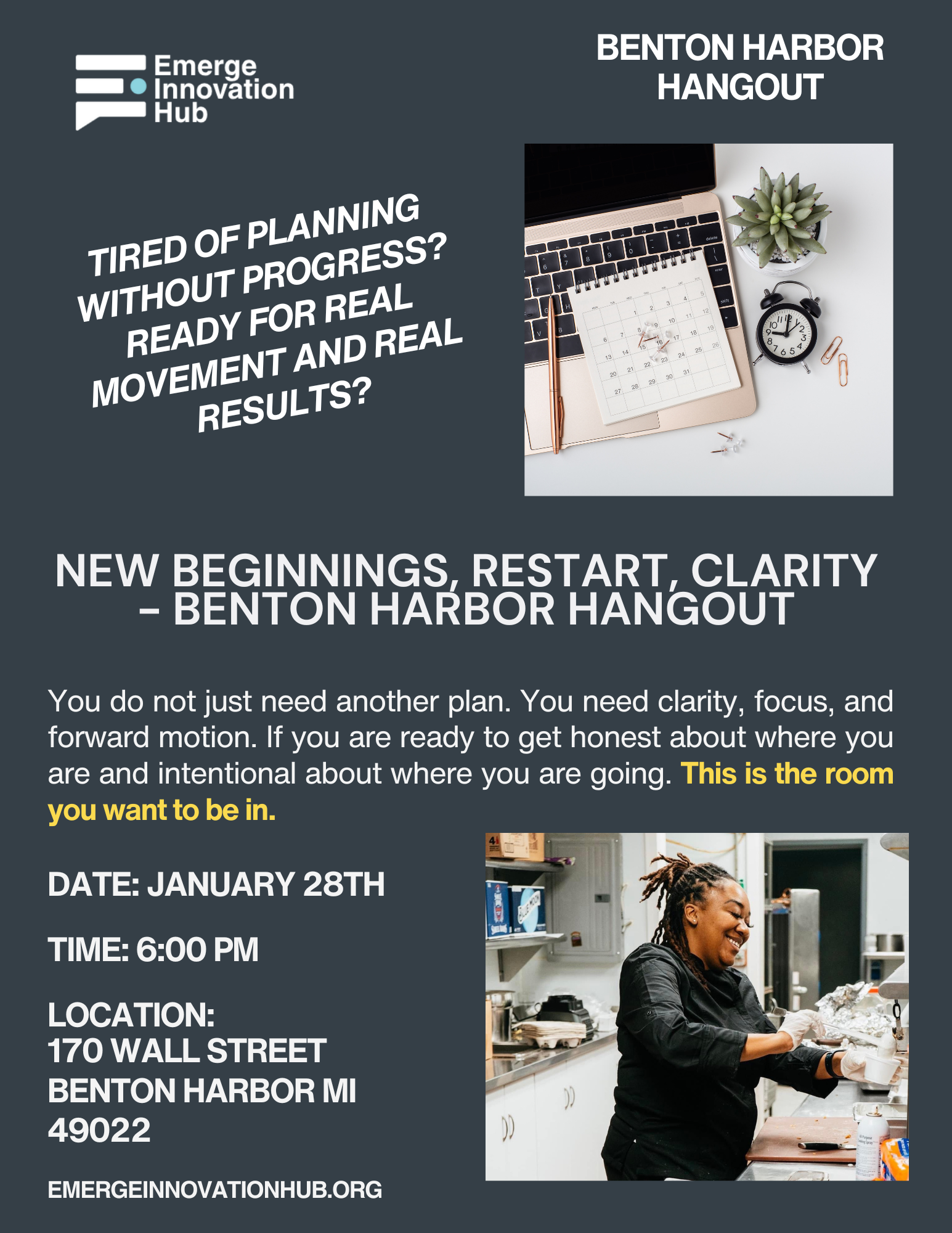 Reset &amp; Run It Back - Benton Harbor Hangout
