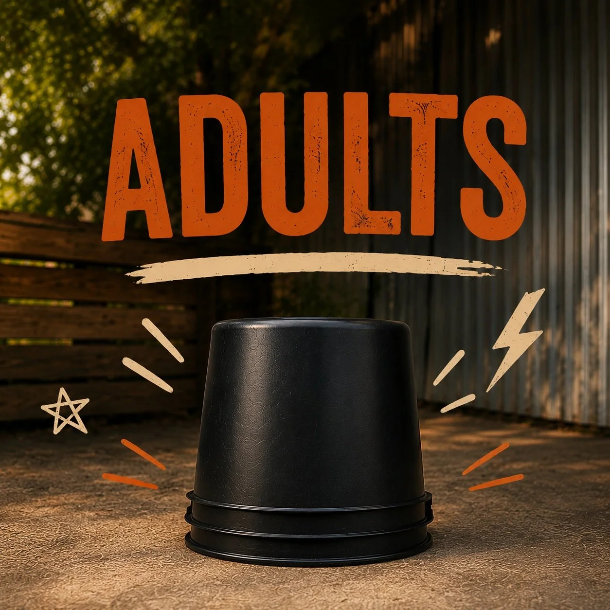 ADULT Bucket Drumming Course