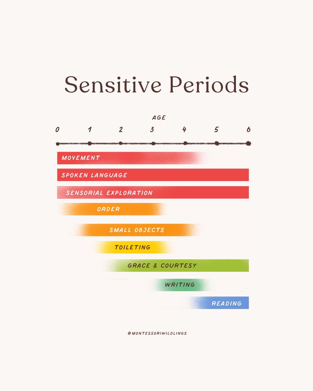 The Sensitive Periods of the First Plane