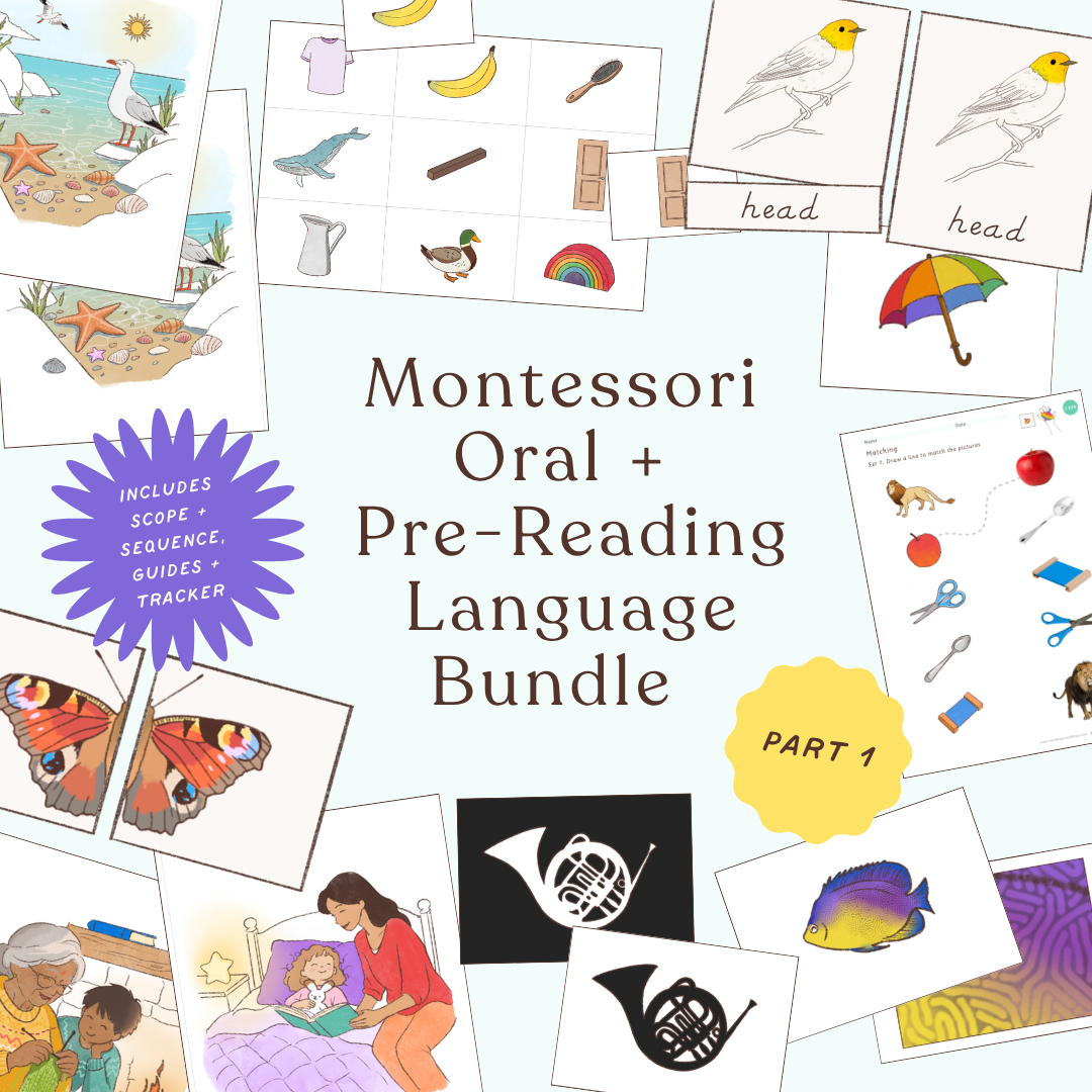 Oral + Pre-Reading Language Bundle Part 1