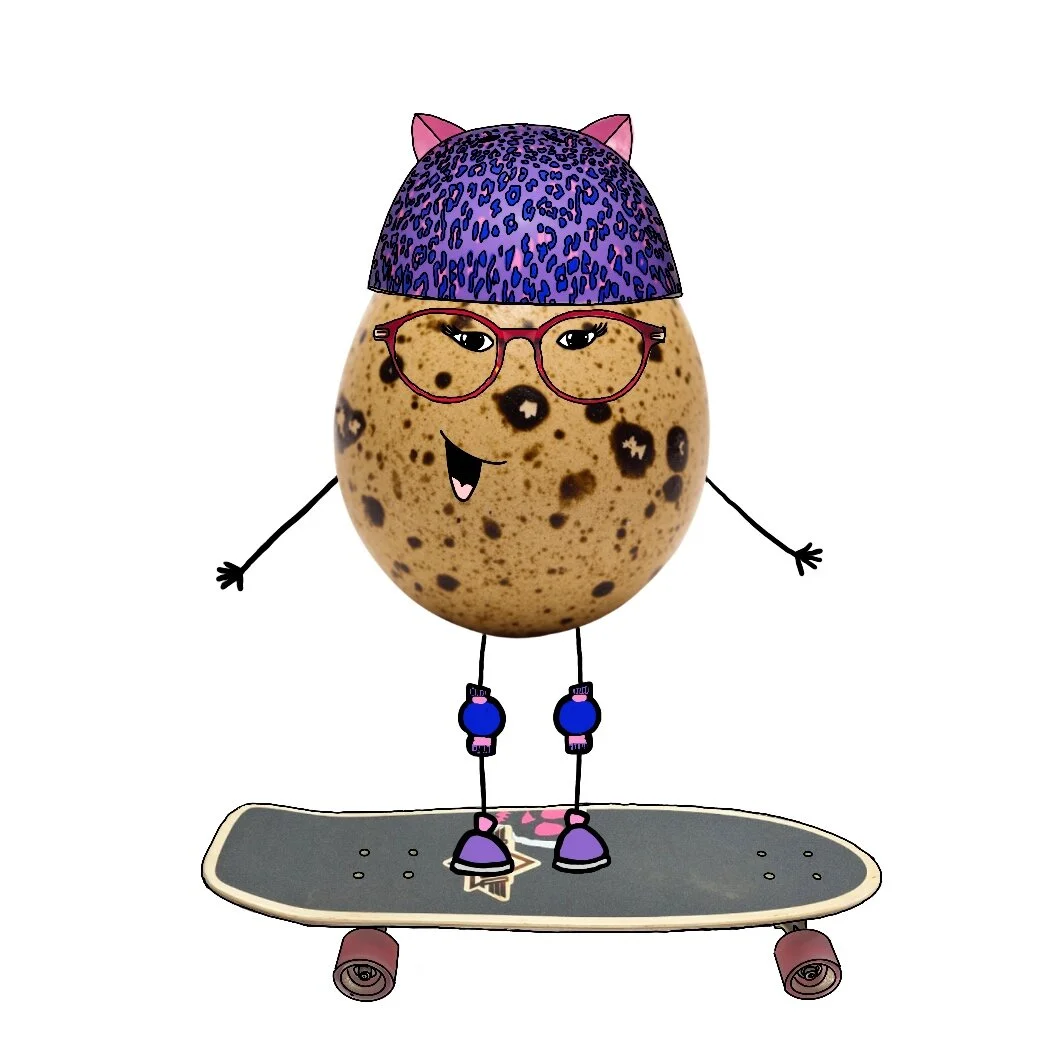 YOLKED Character Illustrated by Desi d’Amani