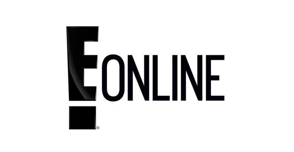 Text that spells 'EONLINE' with a stylized 'E' made from an exclamation mark and a black square on a white background.