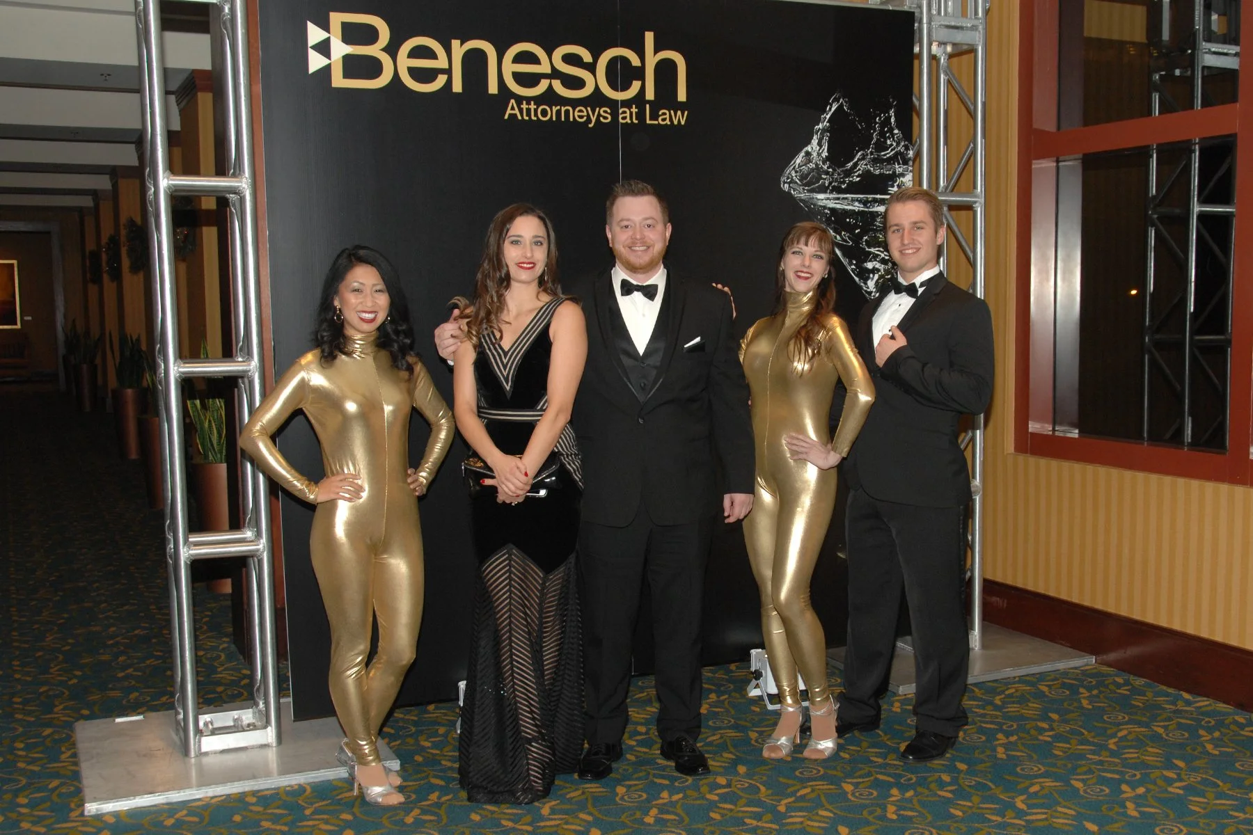 Laywers with corporate event planner in Cleveland