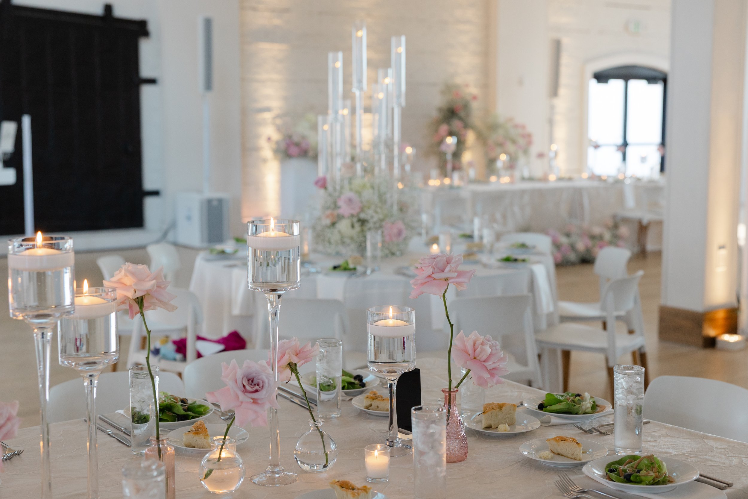 Personalized wedding reception detail styled by Sterling Event Services, Northeast Ohio wedding planner