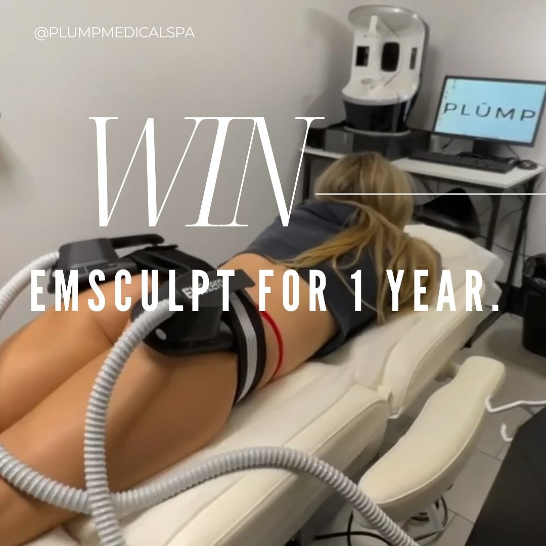 ✨EMSCULPT EMSZERO✨

How to Enter:

1. Follow @plumpmedicalspa on Instagram
2. Tag 5 friends under this giveaway post
3. Click the link in bio and fill out the &ldquo;Win EmSculpt for a year&rdquo; form

*Bonus entry: Share this giveaway post to your 
