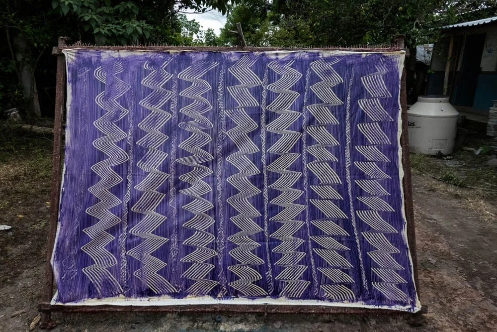 Lila - with pattern