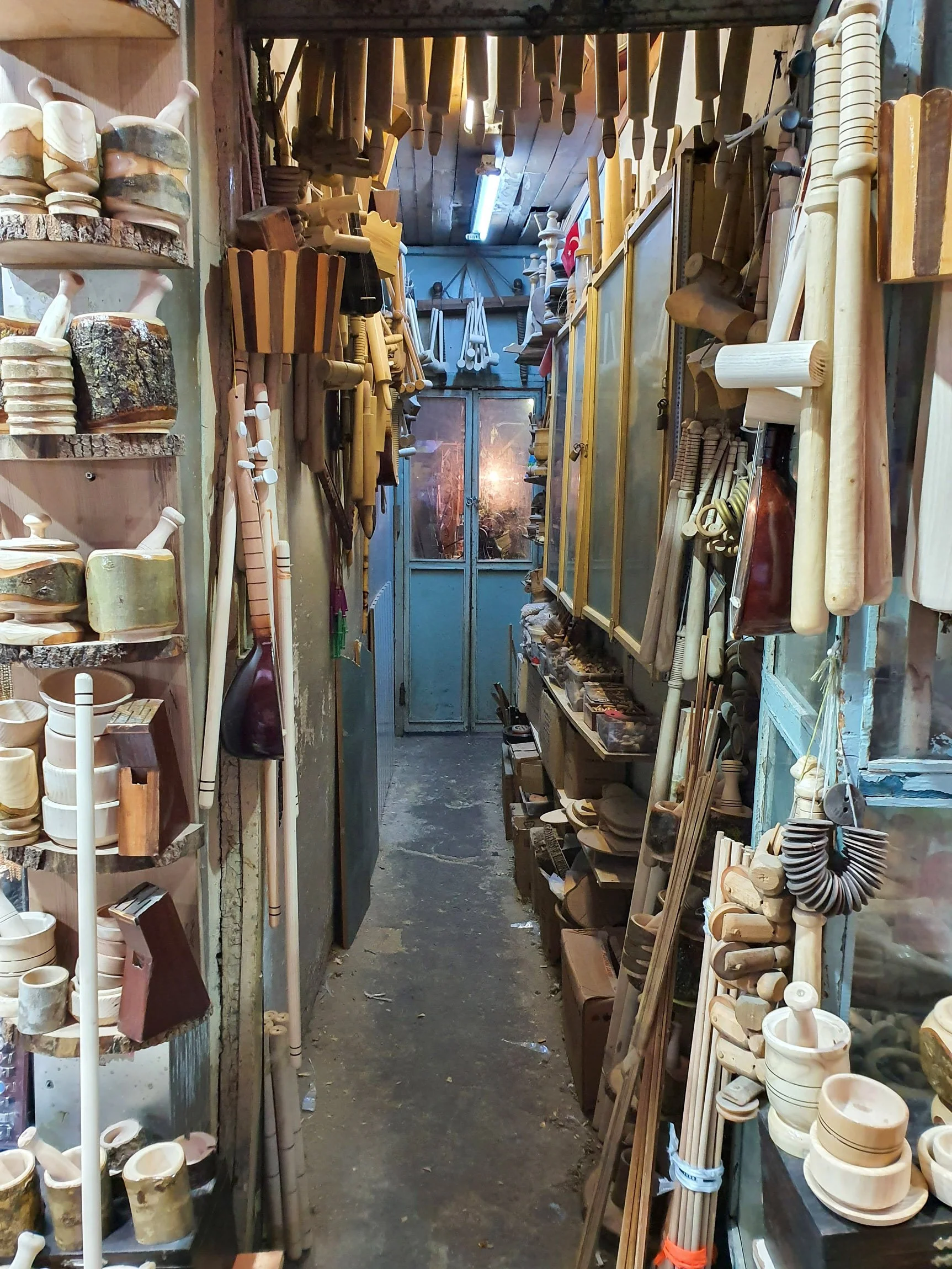 Sacred Hands | The entrance to the workshop of Mehmet & Ahmed