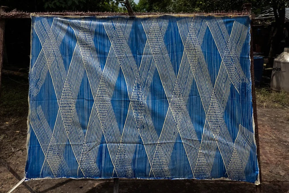 Azul Rey - with pattern