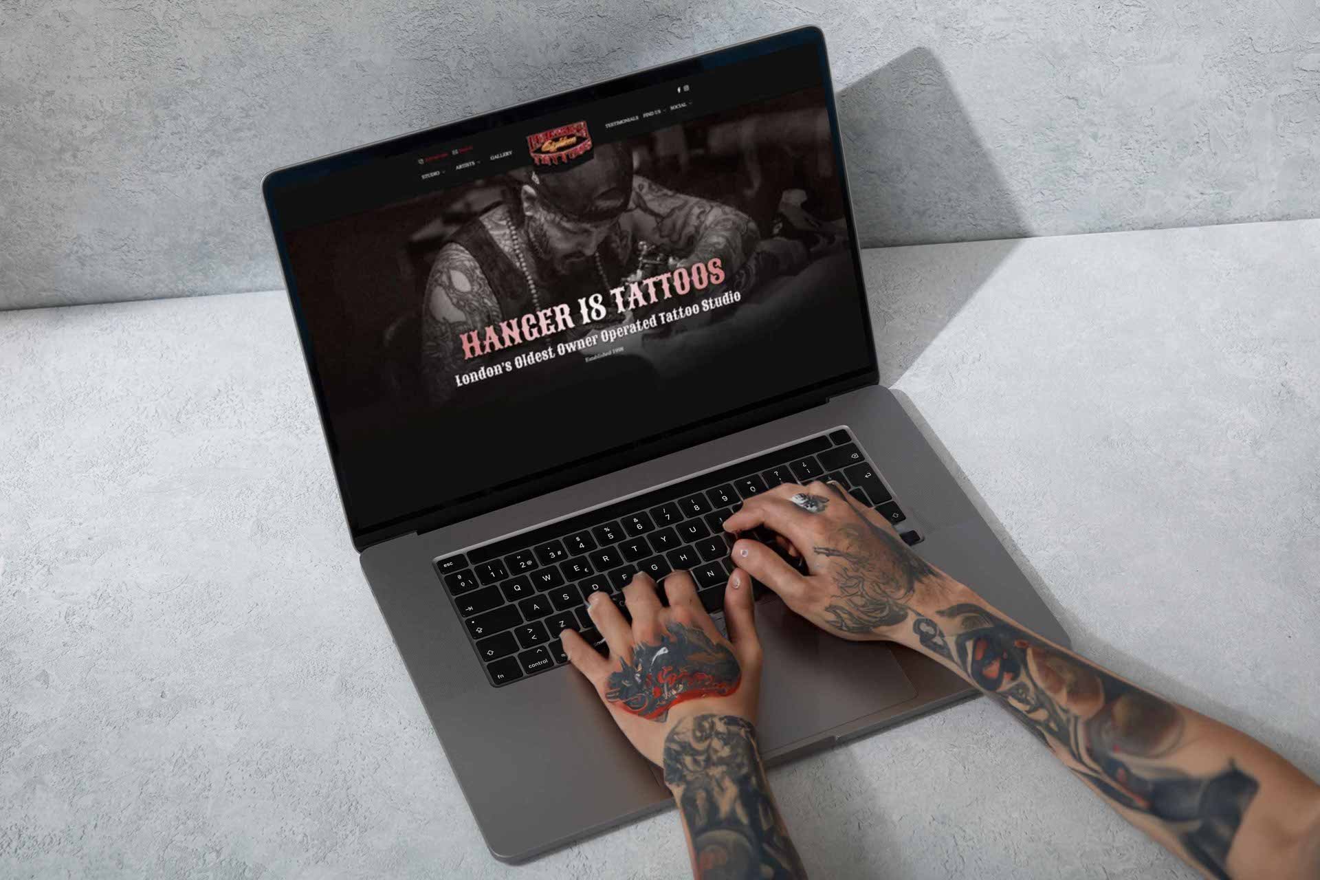 Hanger 18 Tattoos | WordPress | Personal Services